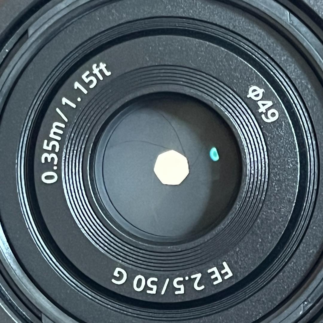 SONY SEL50F25G FE 50mm F2.5 G 単焦点レンズ