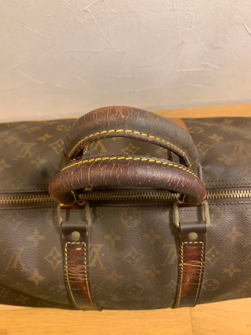 Louis Vuitton ボストンバッグ ブラウン　キーポルバンドリエール45