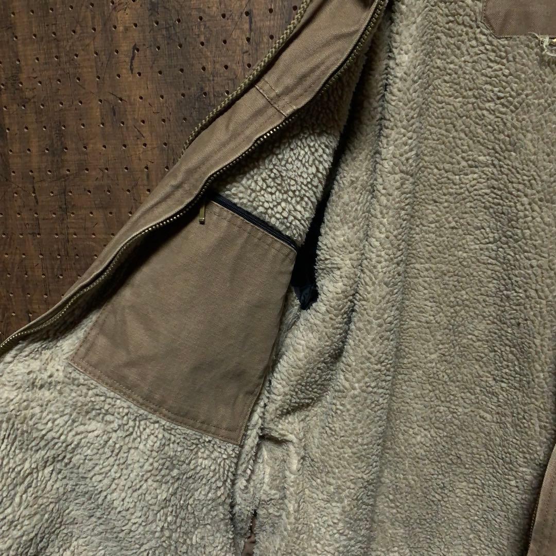 C.E. SCHMIDT シュミット 茶 ダックジャケット 裏ボア　 dwj05