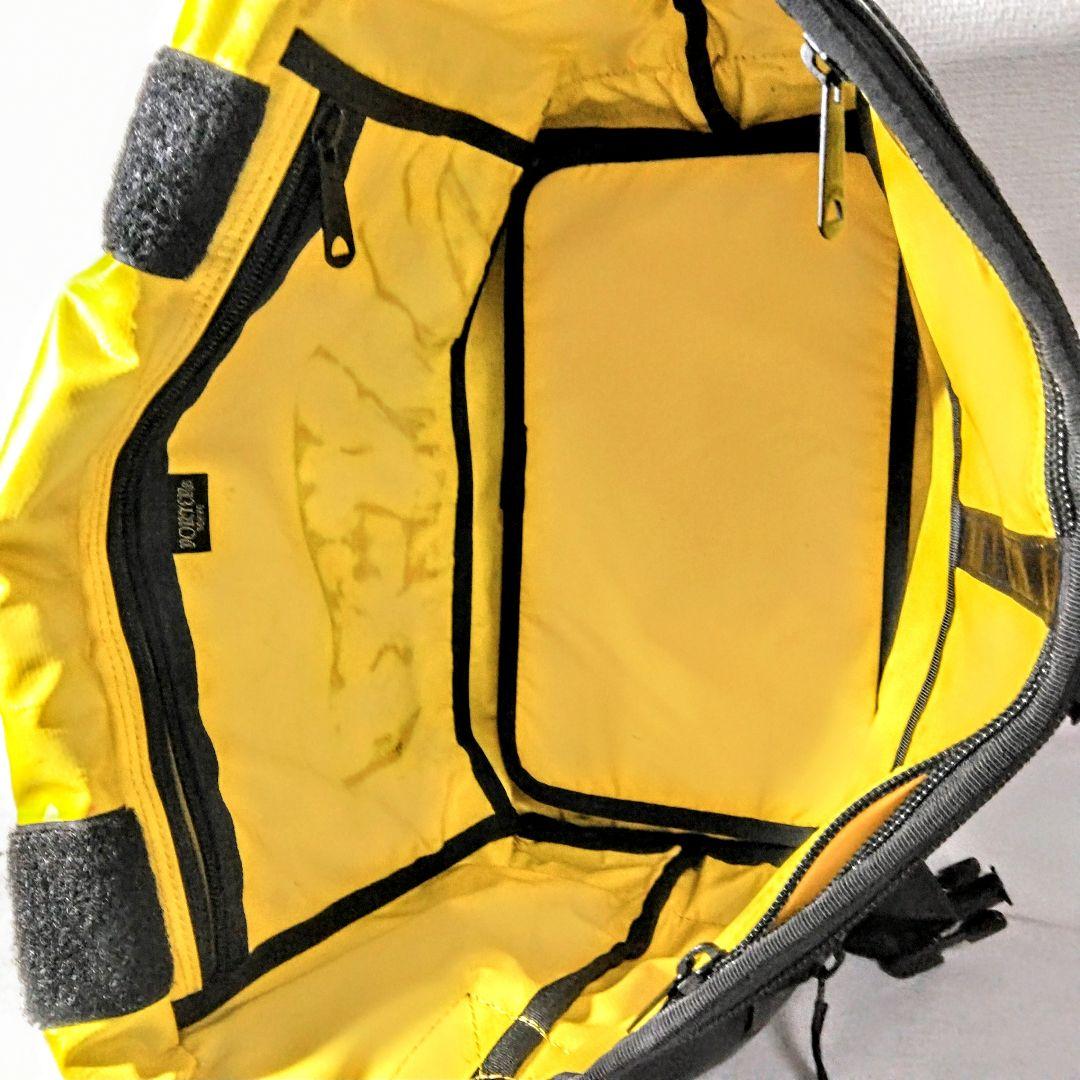 STUSSY × PORTER エナメルメッセンジャーバッグ