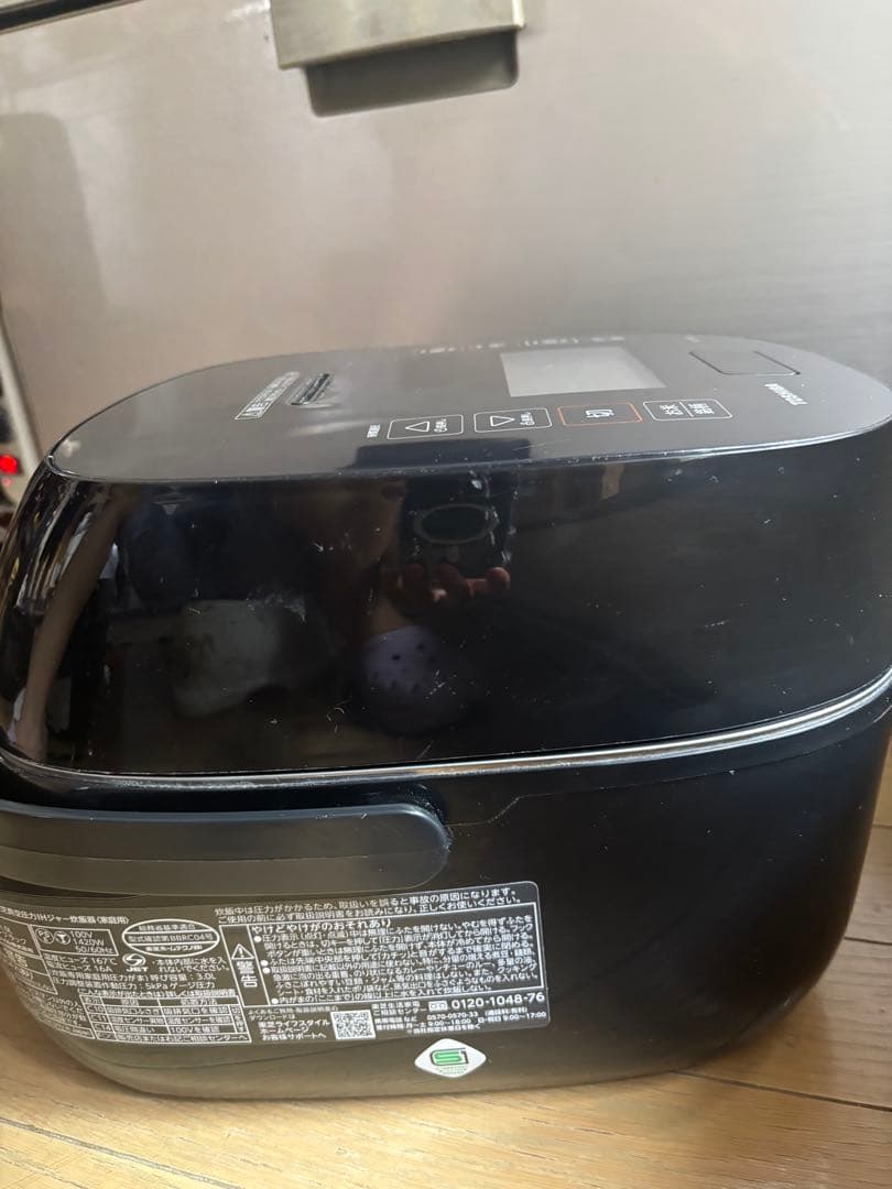 K　　TOSHIBA真空圧力IHジャーRC-10VSV -2023年製動作