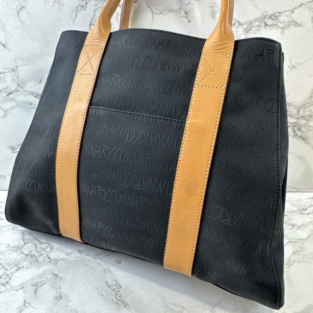 ラッキー 様2点同梱専用 NINA RICCI ニナリッチ ロゴ総柄PVC×本革