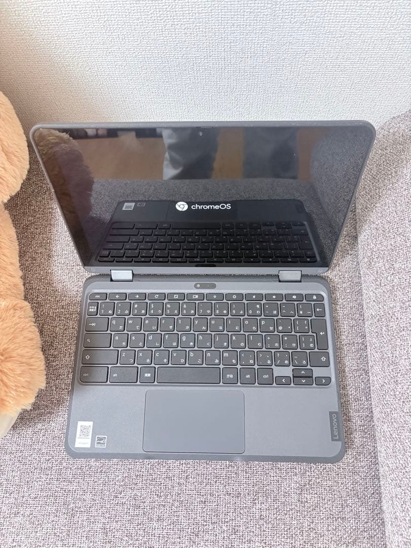 Chromebook 2-in-1 タッチスクリーン グレー