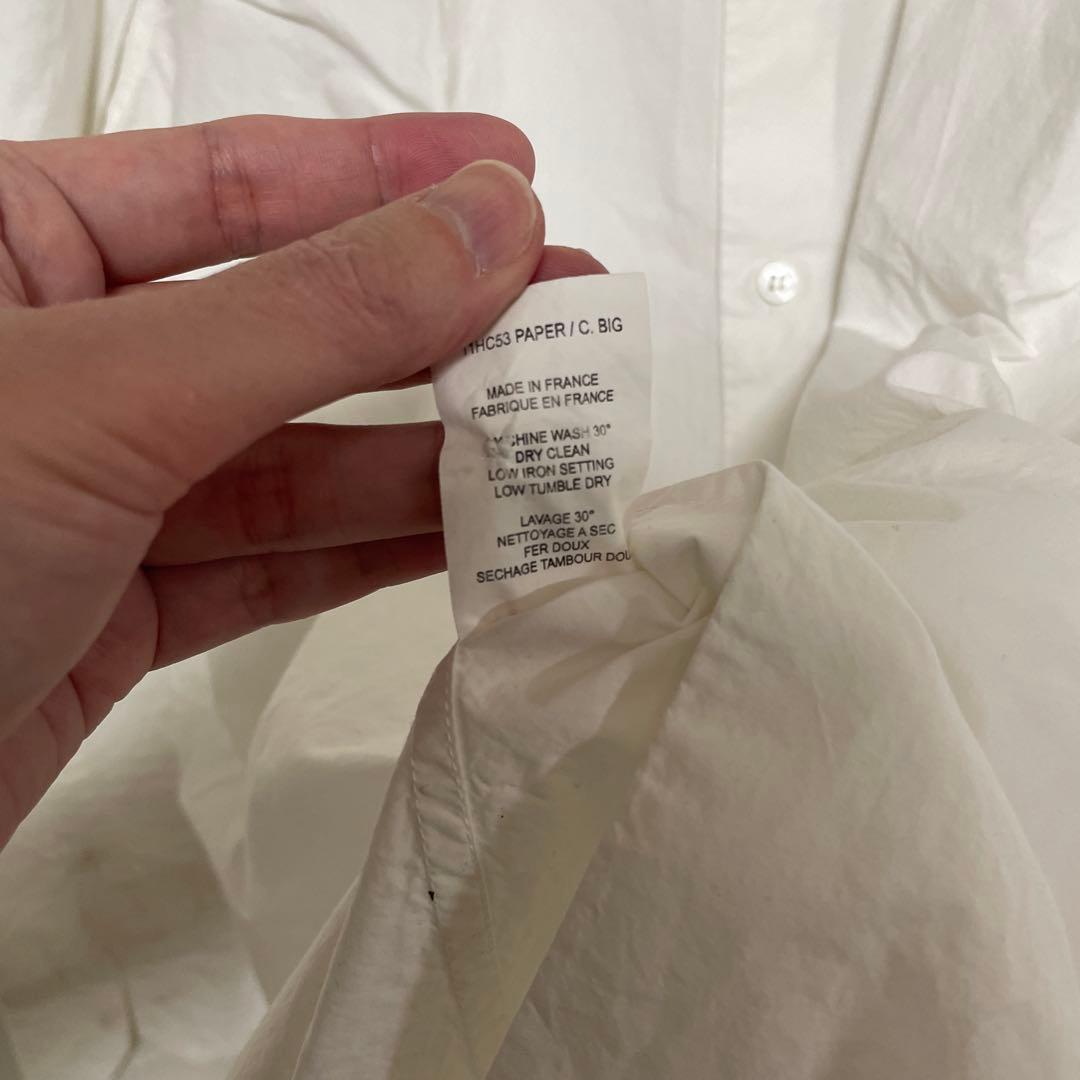 Casey Casey ペーパーシャツ　ケイシー　ケイシー