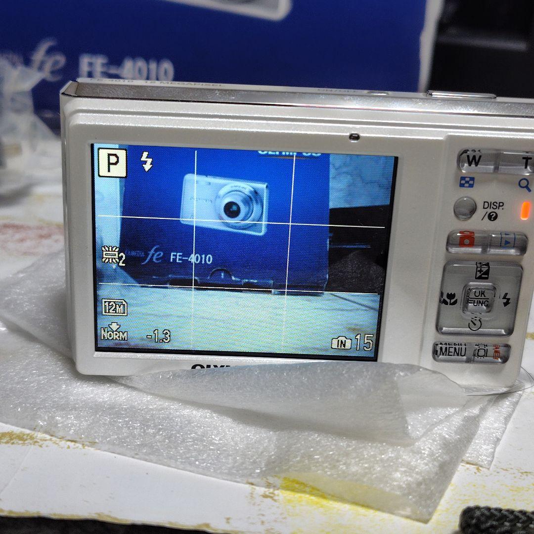 【美品】　OLYMPUS オリンパス FE-4010 デジタルカメラ　コンデジ