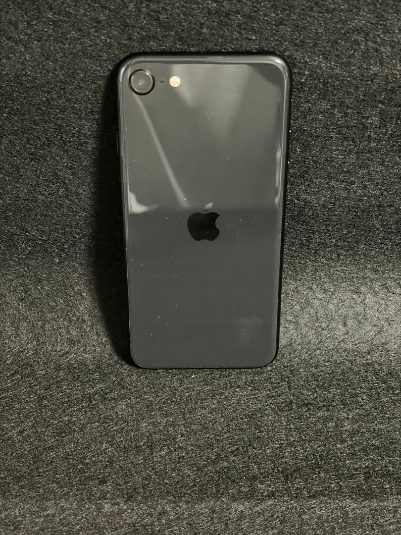 【ジャンク】iPhone SE2 128GB ブラック ホームボタン不良　箱付