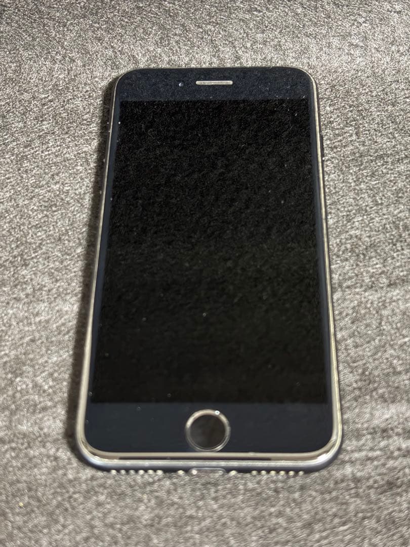 【ジャンク】iPhone SE2 128GB ブラック ホームボタン不良　箱付