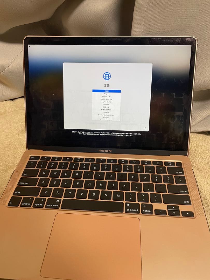 【メモリ16GB】Apple MacBook 本体 ローズゴールド