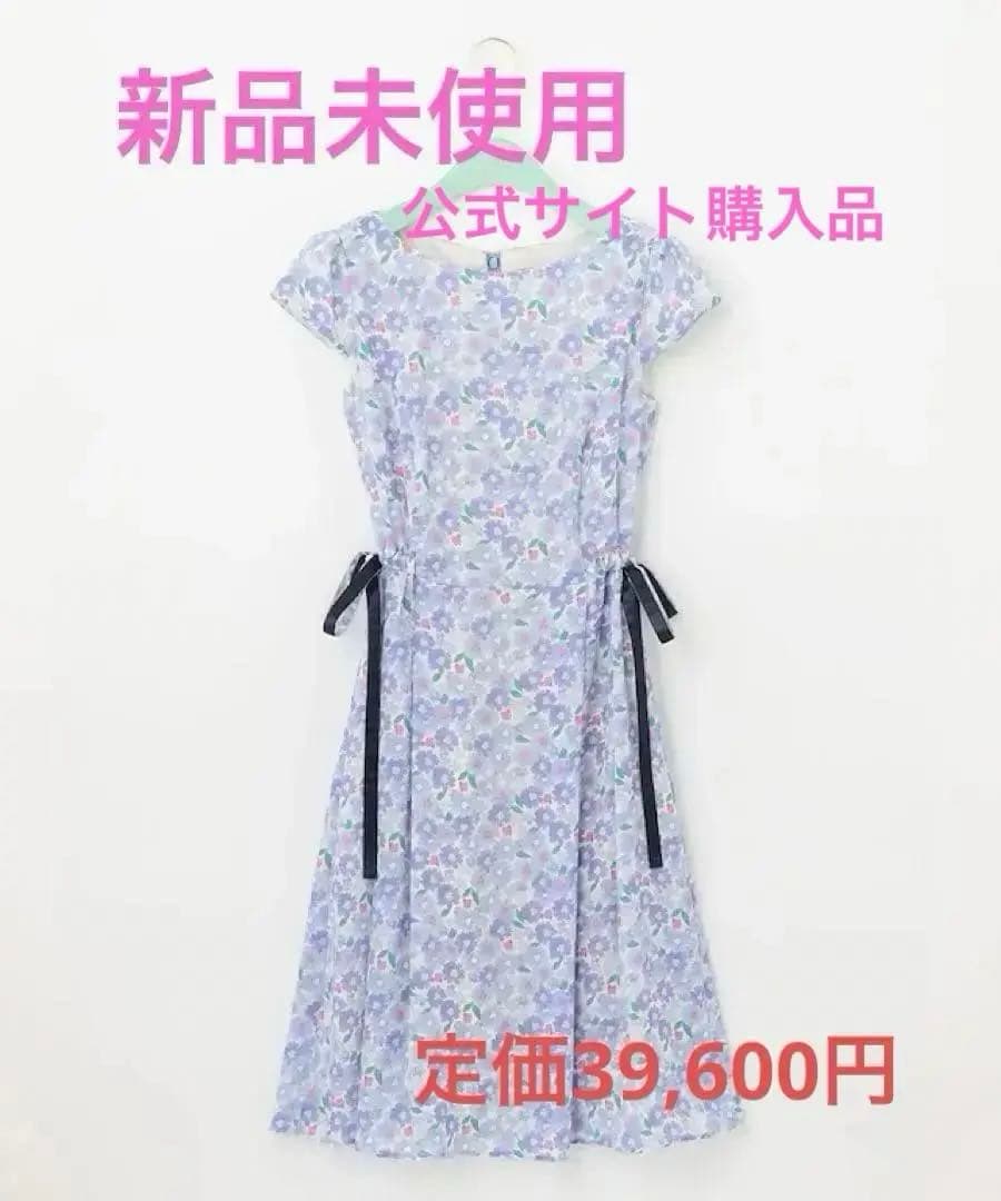 最終価格toccaタグ付きCHEERFUL JOY FLOWER ドレス