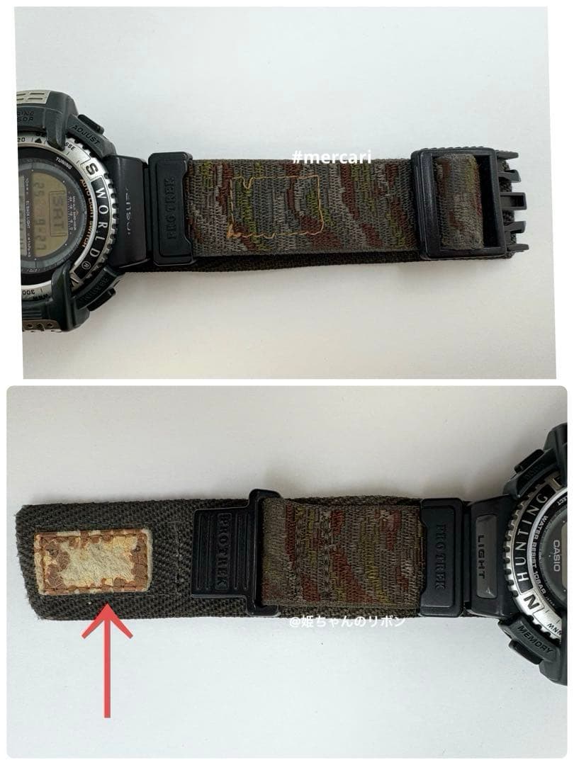 【ポーチ付】CASIOPROTREK PRT-40HWJHUNTINGWORLD