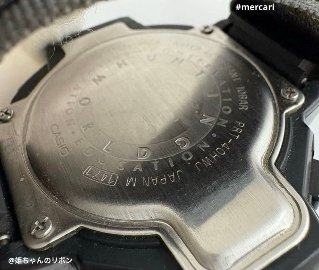 【ポーチ付】CASIOPROTREK PRT-40HWJHUNTINGWORLD