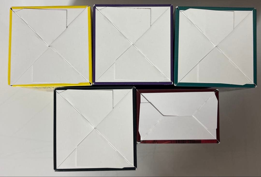 ワンピースカード　5BOXまとめ売り　未開封　テープ付き