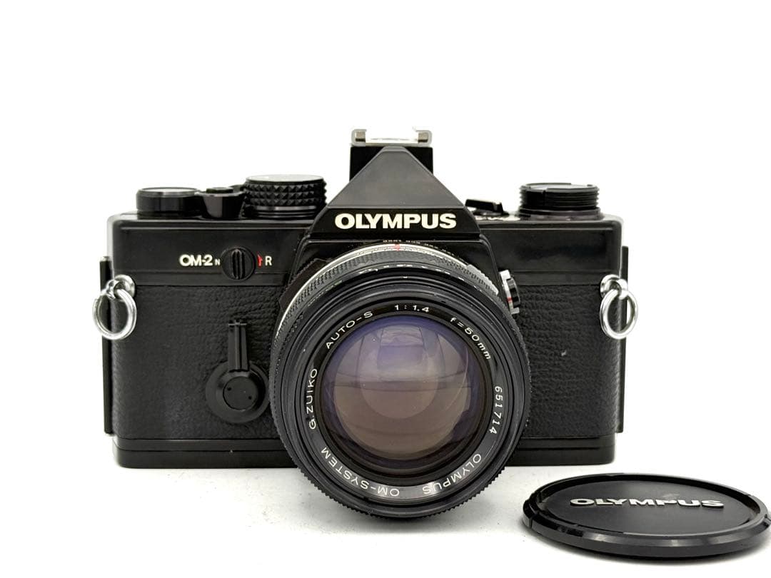 【完動品】OLYMPUS OM-2N + 50mm f1.4 データバック付き