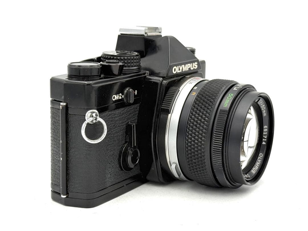 【完動品】OLYMPUS OM-2N + 50mm f1.4 データバック付き