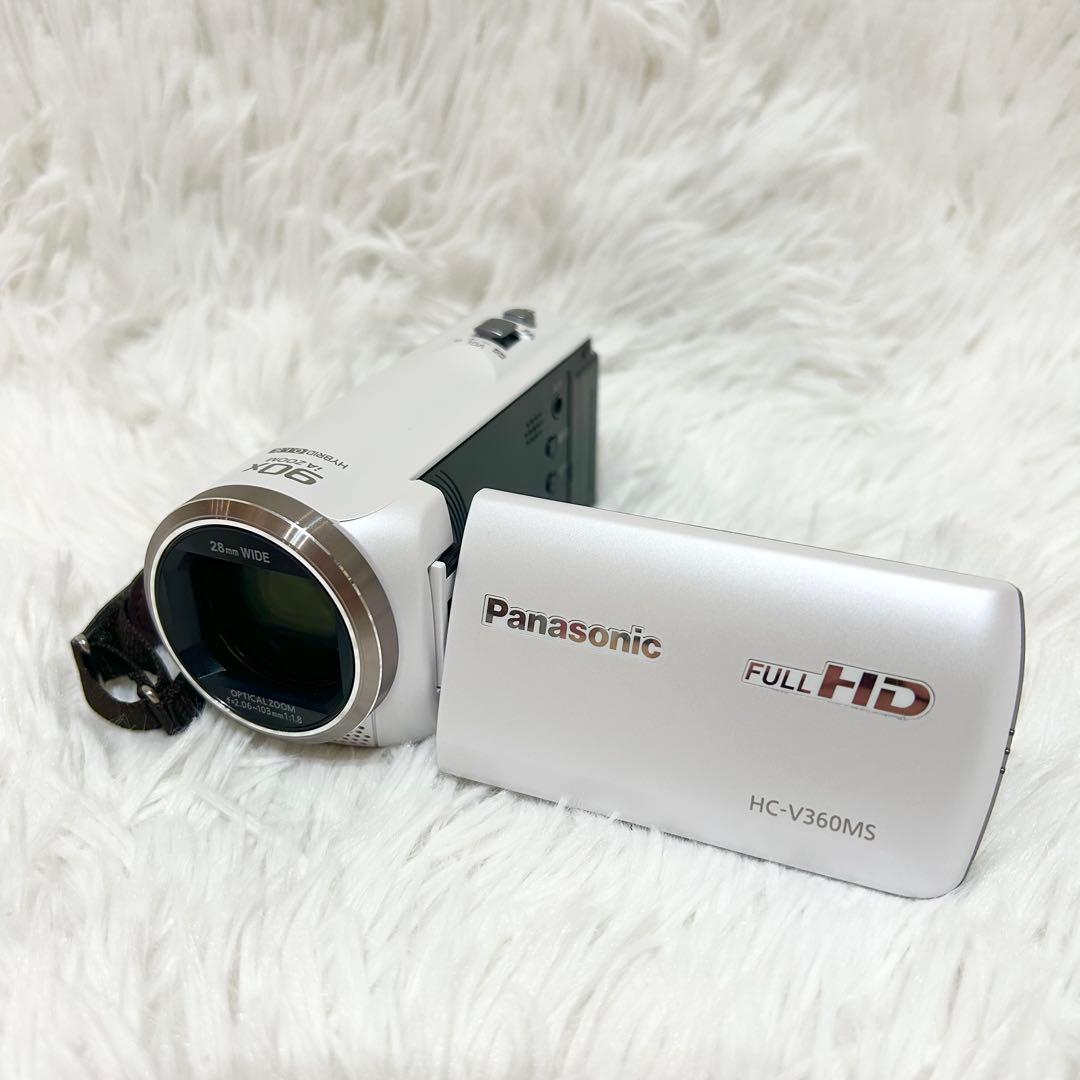 未使用級✨動作良好✨Panasonic HC-V360MS ハンディカム