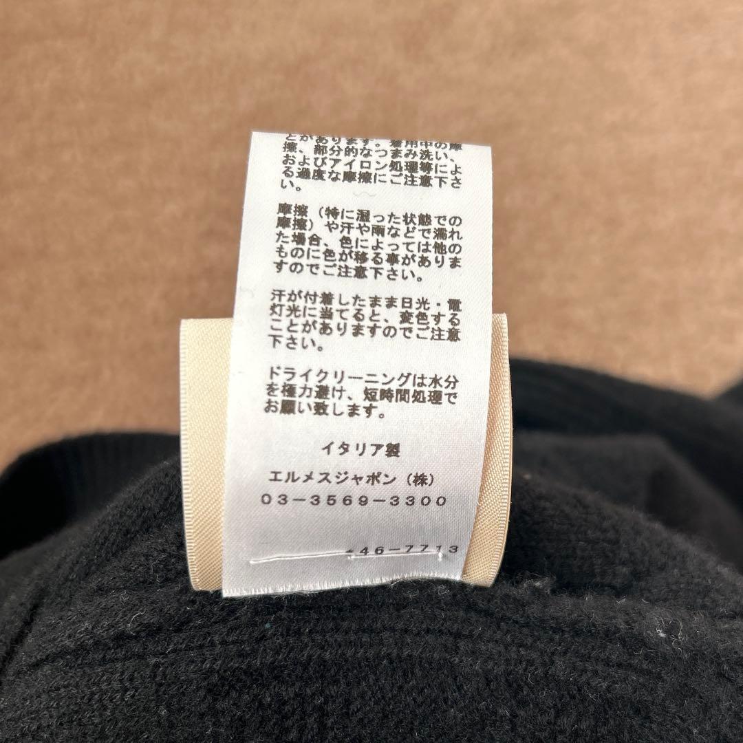 HERMÈS ブラック セーター