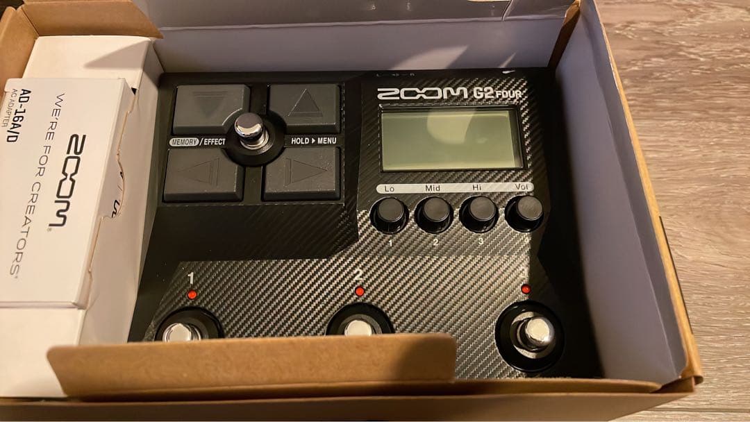 Zoom G2 Four EXペダル　FP02M付　ののの