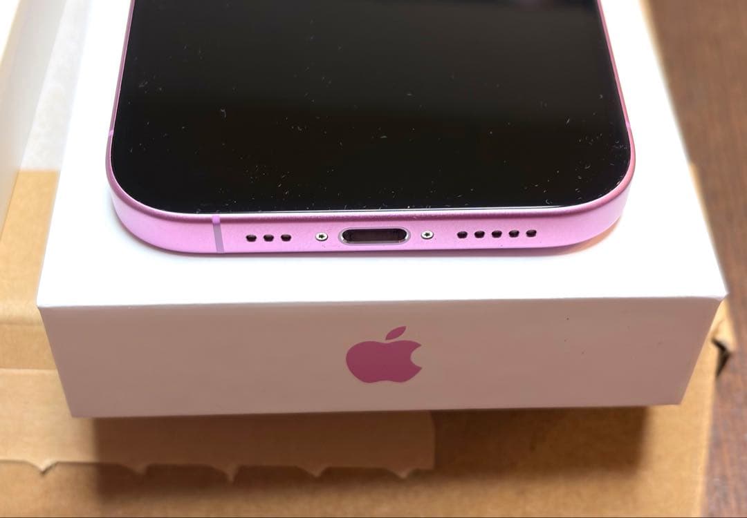 【美品】iPhone 16 256GB ピンク【箱等完品＆ケーブル新品未使用】