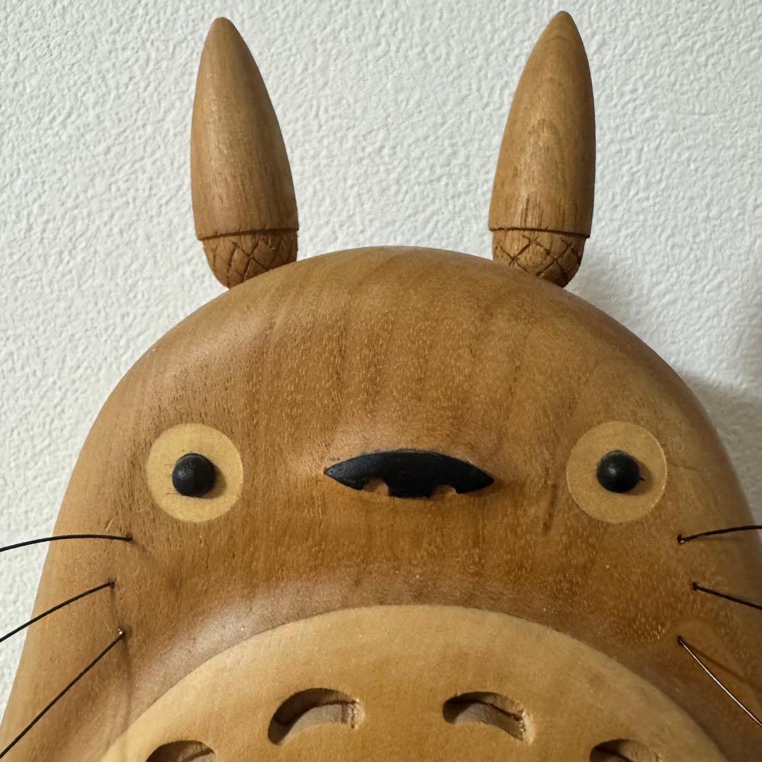 美品/希少✨となりのトトロ　置き時計　気に座るトトロ　スタジオジブリ