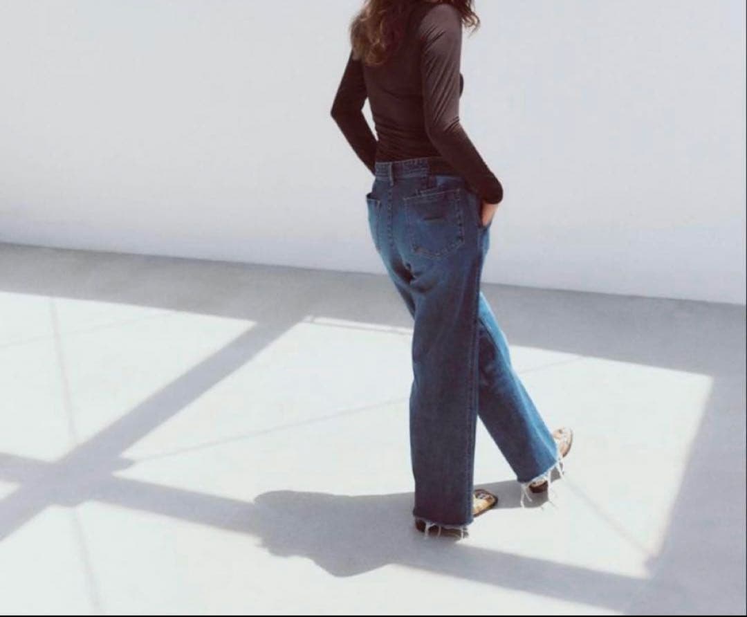 yanuk×スタイリスト加藤かすみ　コラボ　ローライズストレートデニム