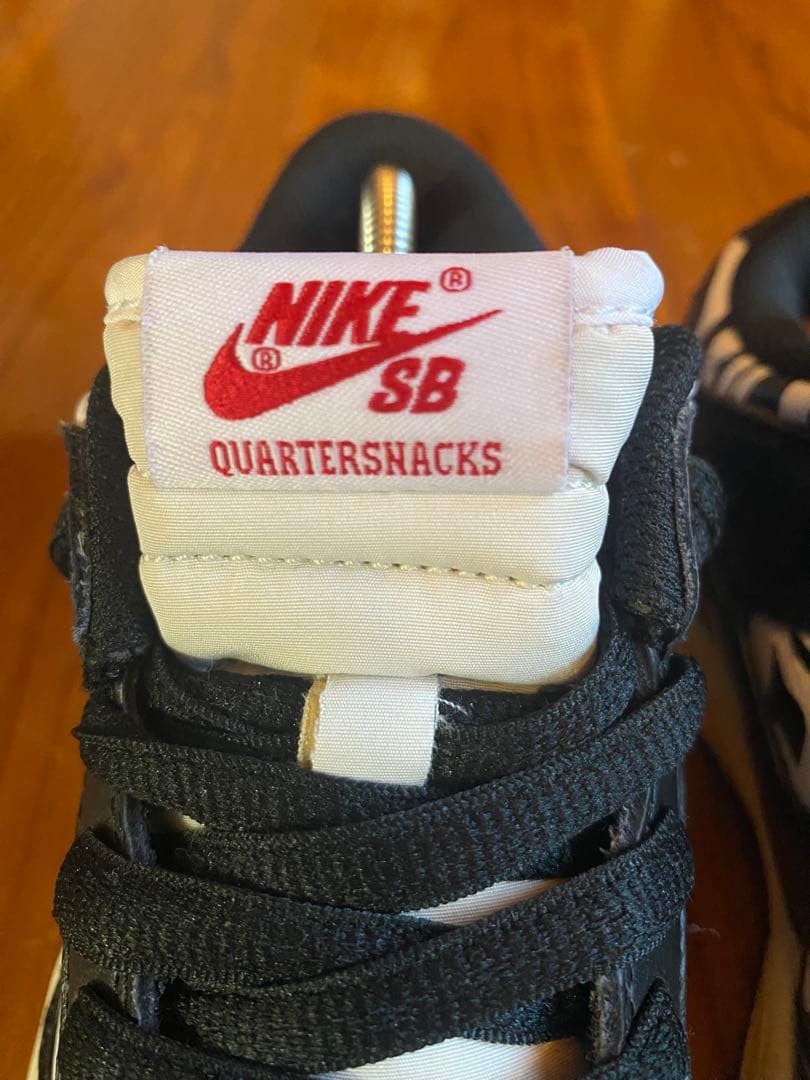 Quartersnacks × Nike SB Dunk Zebra