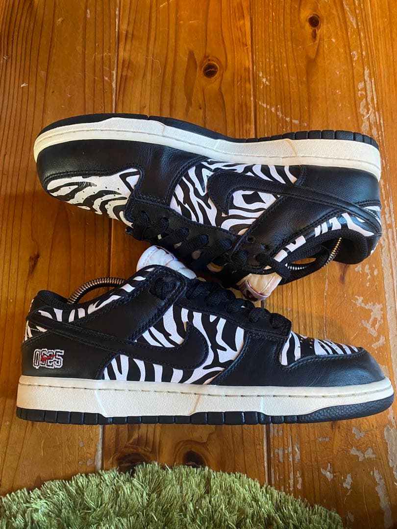 Quartersnacks × Nike SB Dunk Zebra