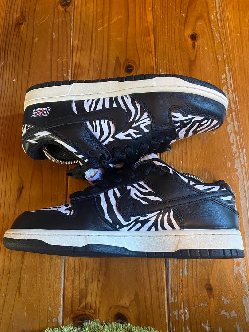 Quartersnacks × Nike SB Dunk Zebra