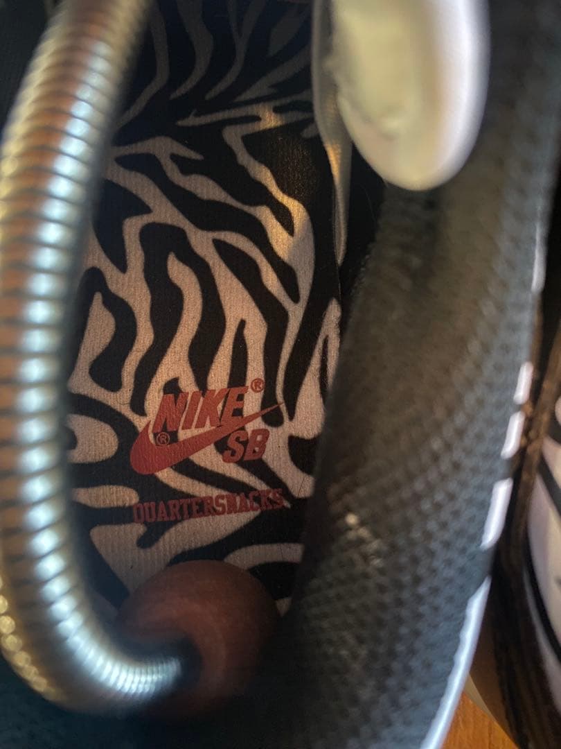 Quartersnacks × Nike SB Dunk Zebra