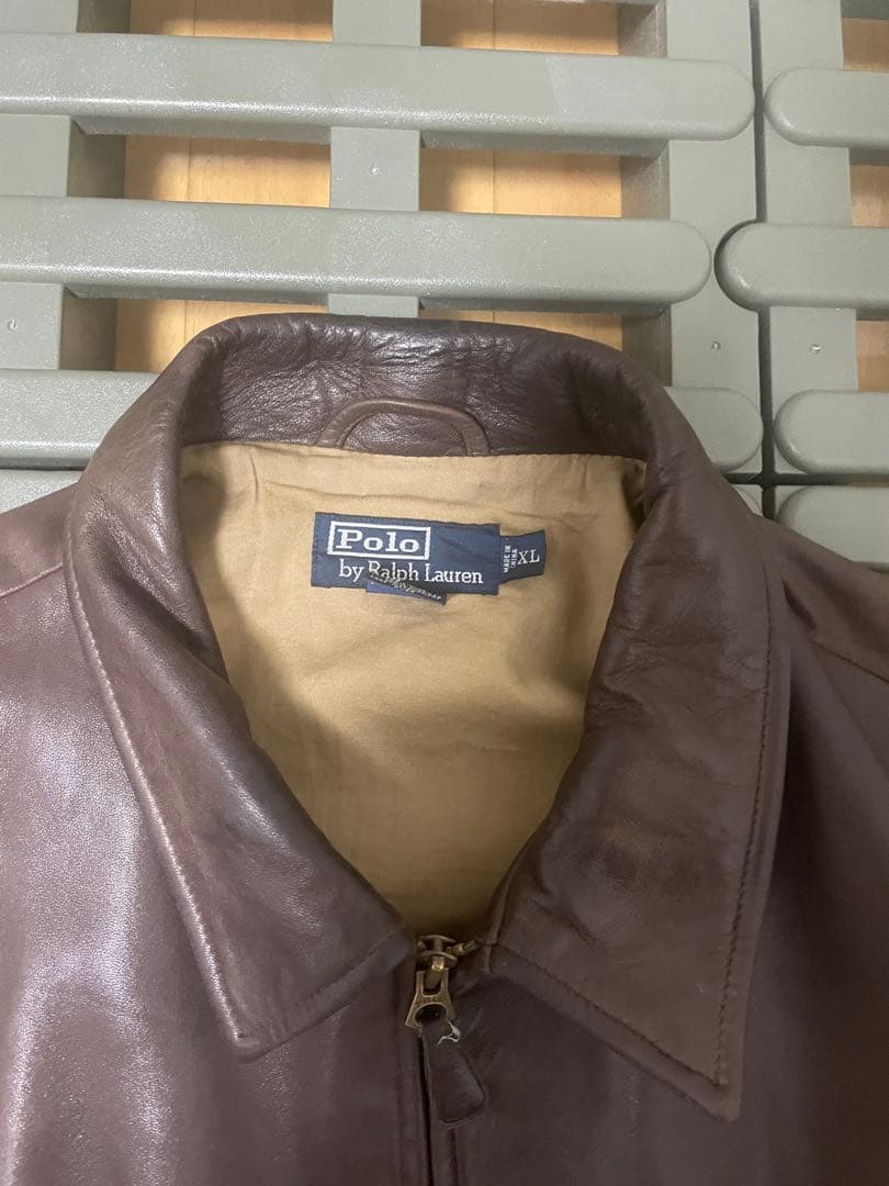 K*D様 Polo Ralph Lauren レザージャケット XL ブラウン
