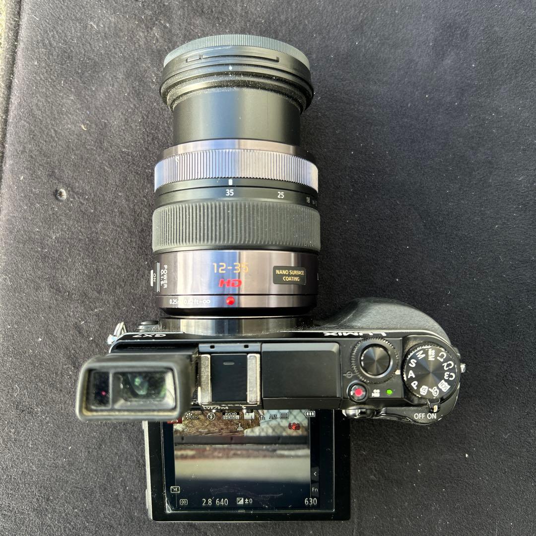 パナソニックGX7とLUMIX G h-hs12035