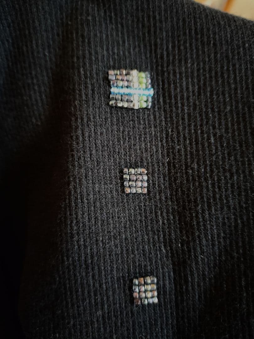 ★ファミリア★人気　完売　チェック　切り替えワンピース　150