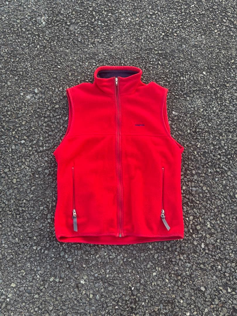 【超人気】Patagonia Synchilla usa製 ベスト M レッド