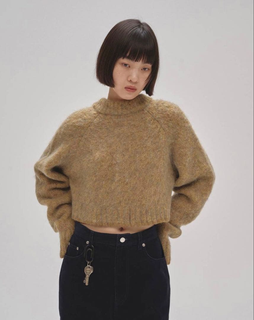 トップス Brushed Knit Cardigan