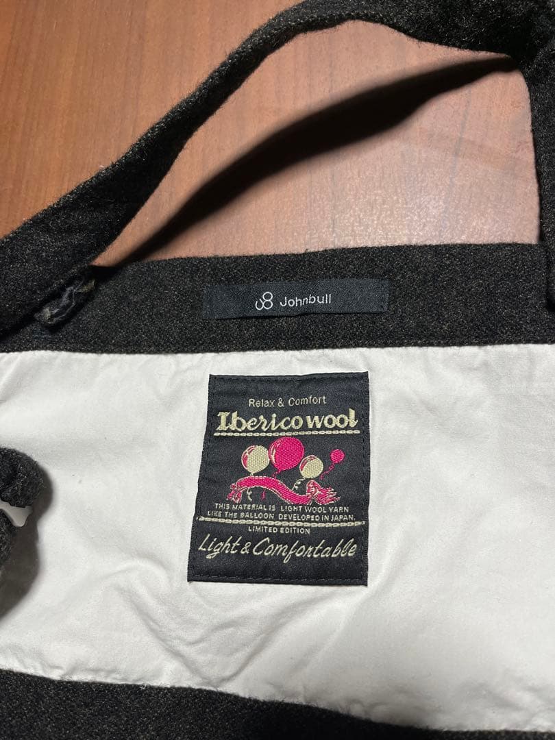 Johnbull iberico wool オーバーオール