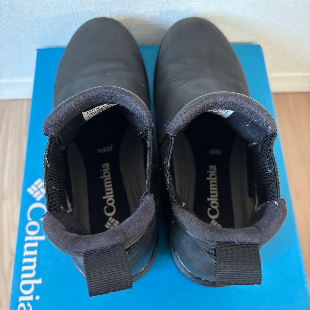 Columbia サップランド 25cmブラック サイドゴアブーツ