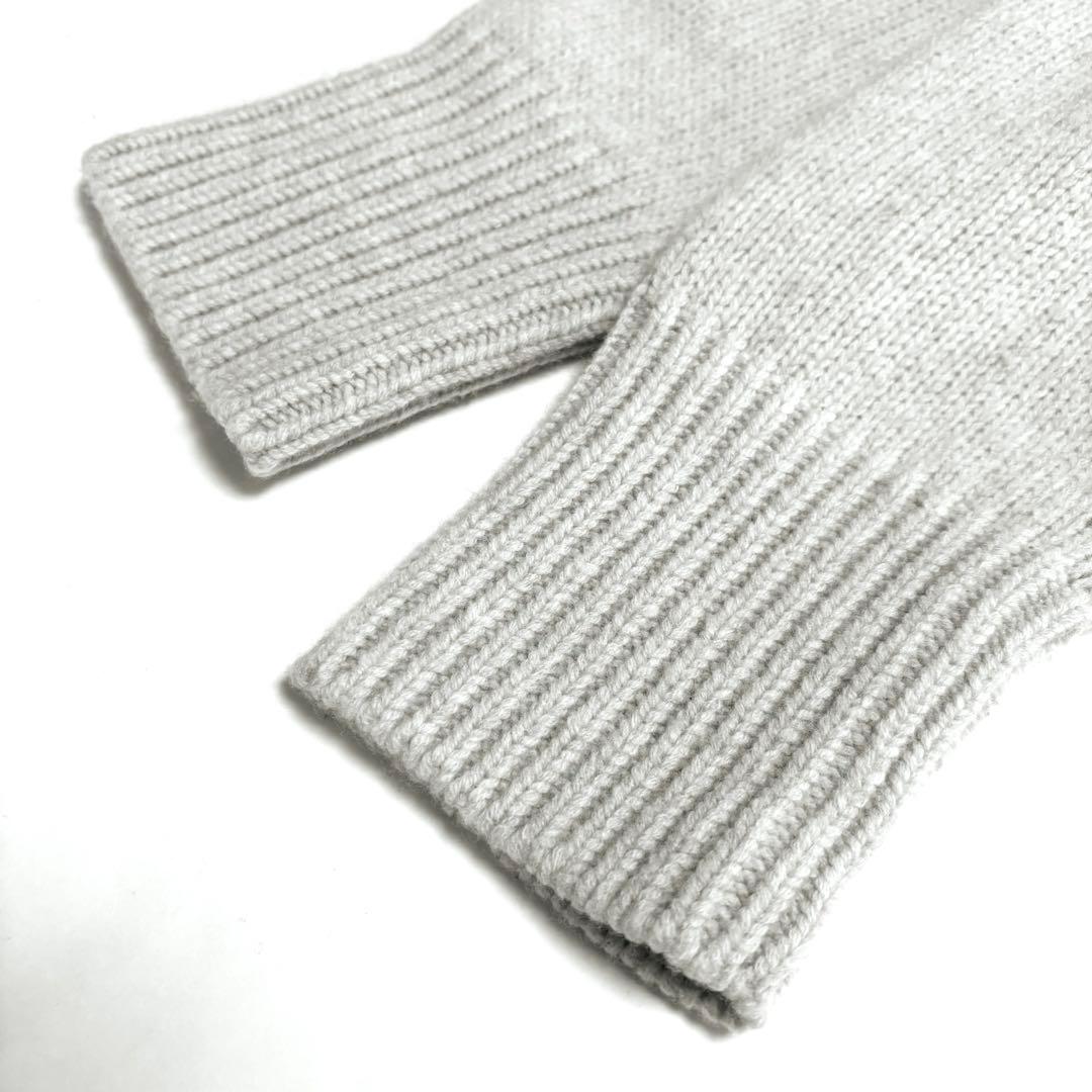 【GALERIE VIE】 ファインウール クルーネックプルオーバー