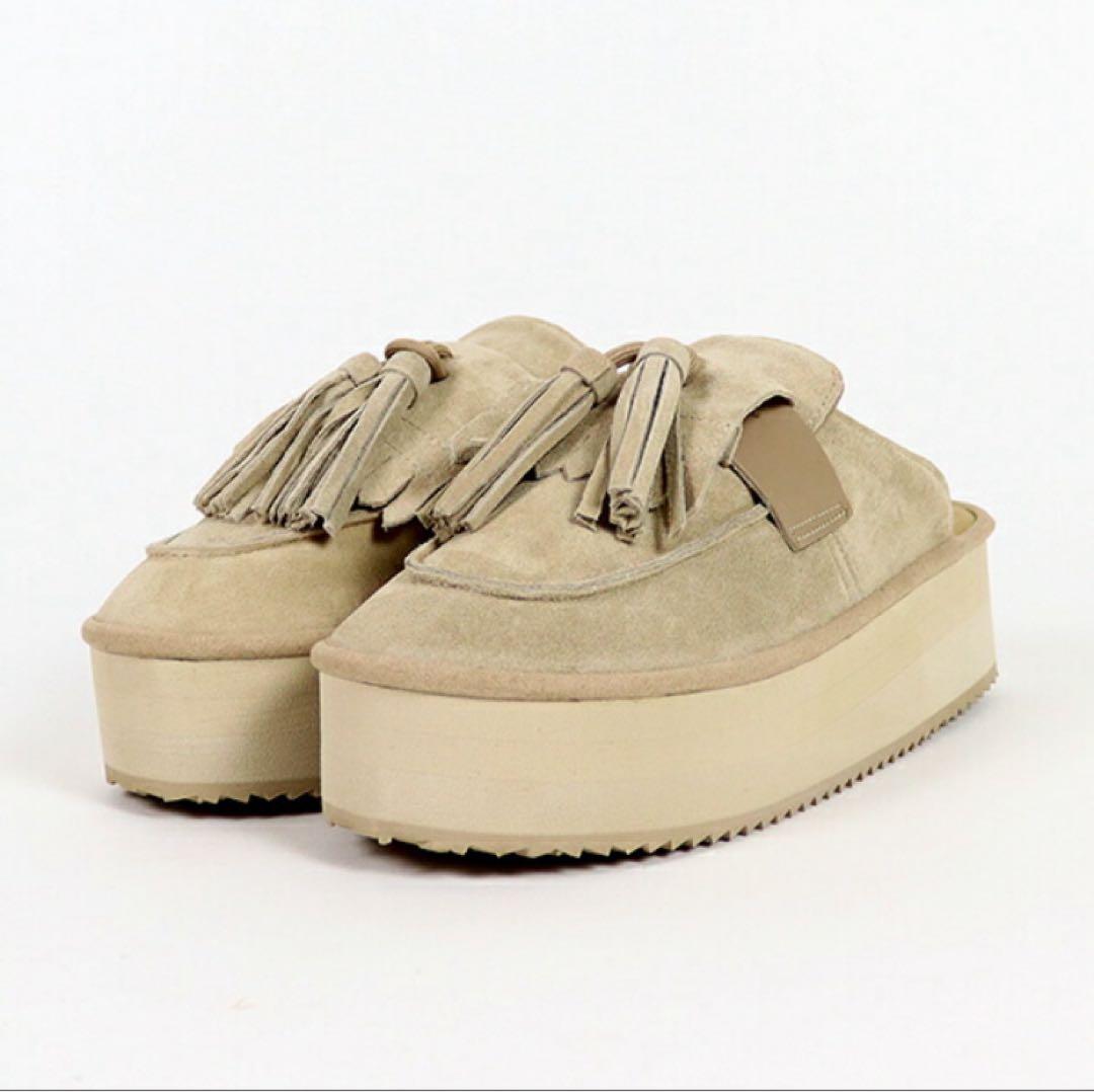 SHAKA シャカ タッセル ローファー ミュール プラットフォーム