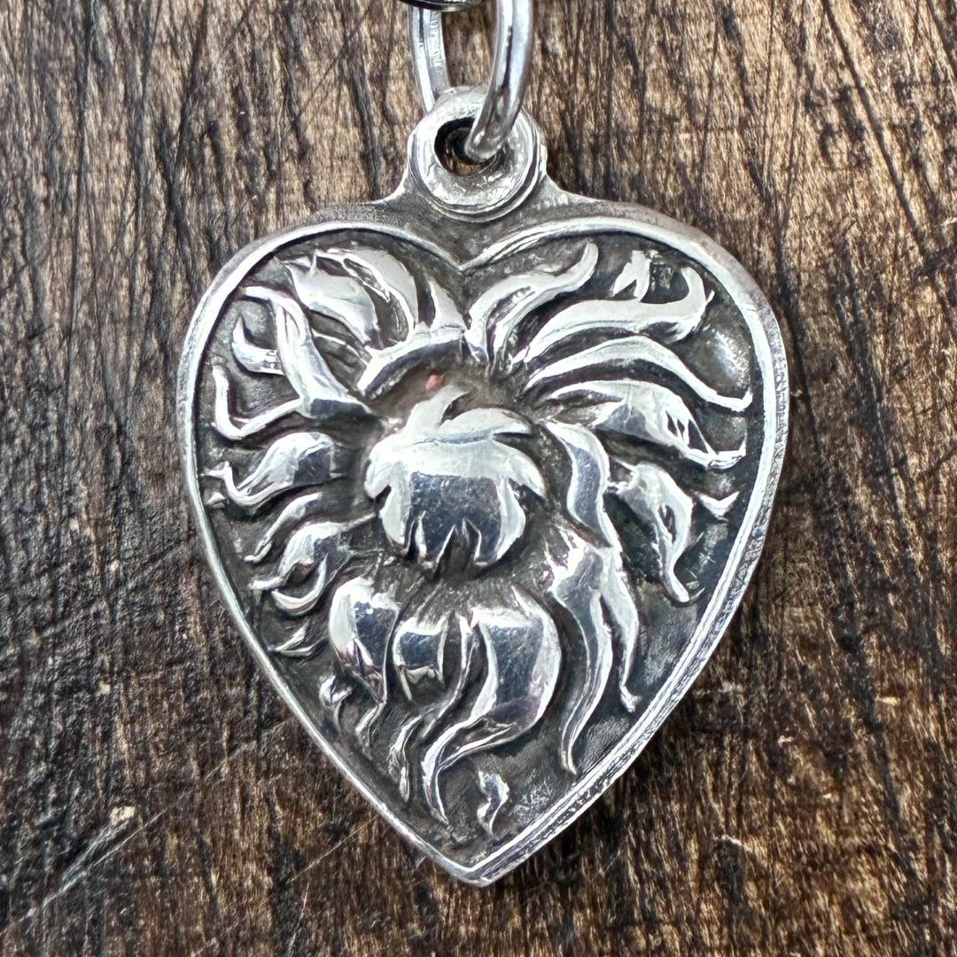 スウィートハートジュエリー ひまわり 向日葵 シルバーヴィンテージネックレス