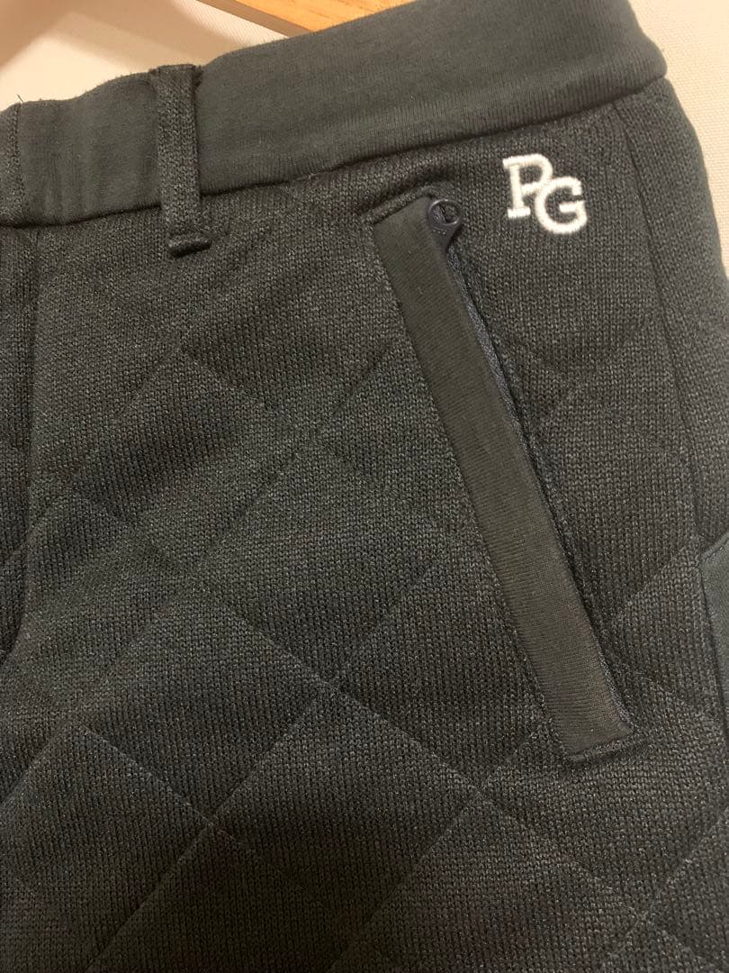 パーリーゲイツ　キルティング ジョガーパンツ