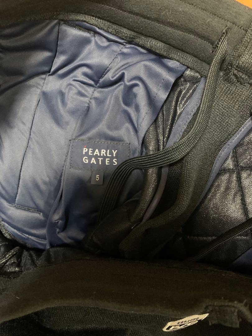 パーリーゲイツ　キルティング ジョガーパンツ