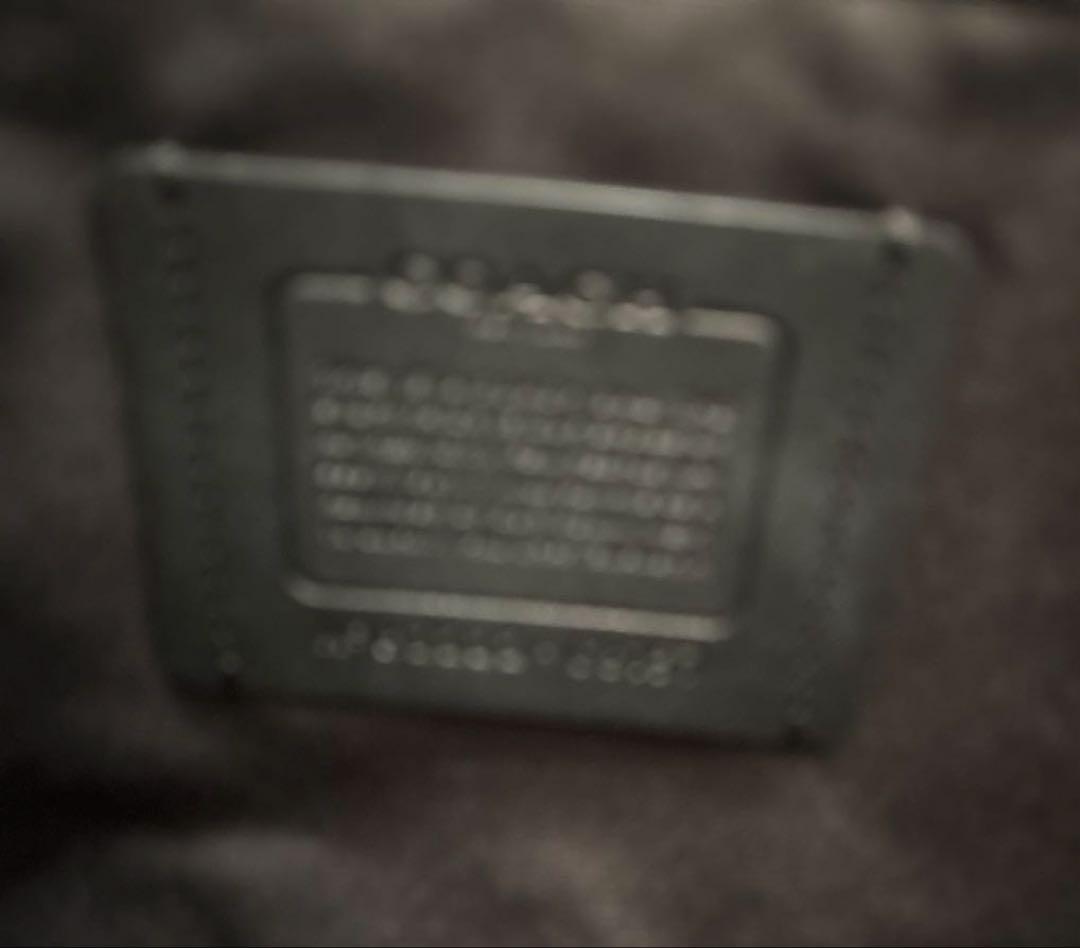 新品同様　COACH ダブルハンドル革製トートバッグ　メンズ&レディース