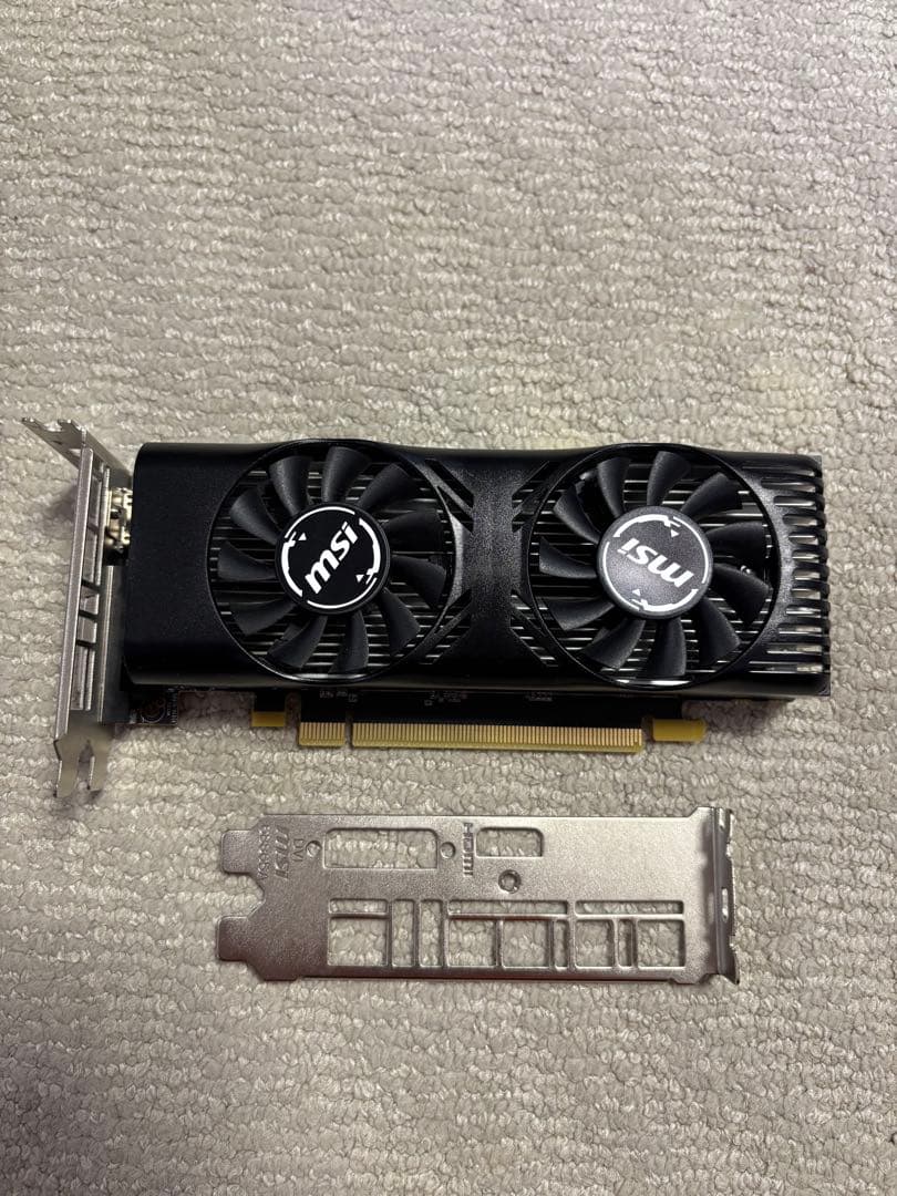 【最終価格】MSI GeForce GTX 1650 4GT LP