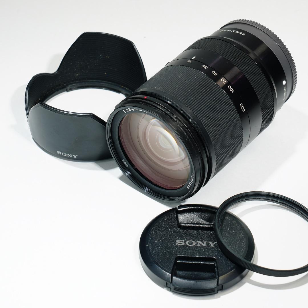 【これ1本】動作◎ SONY SEL18200LE 望遠ズームレンズ 668