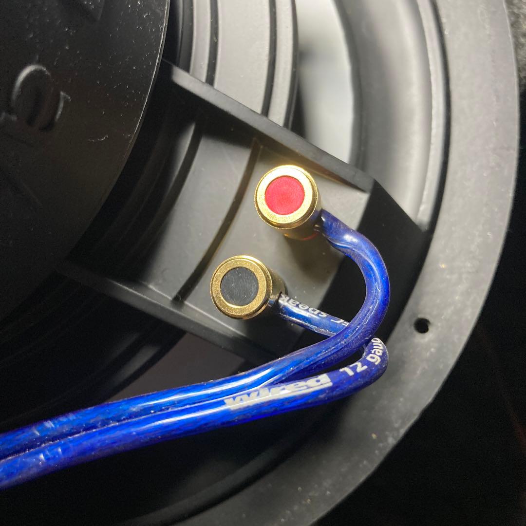 【1000W】R12s デュアルコイル　ads製　サブウーファー　ウーハー　箱