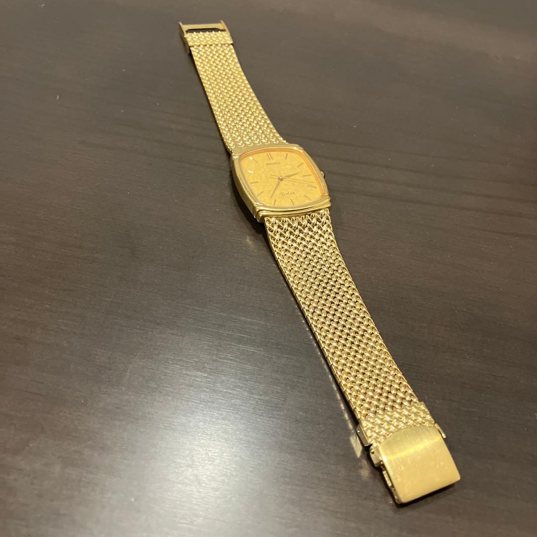 Seiko Dolce ゴールド メッシュバンド　美品