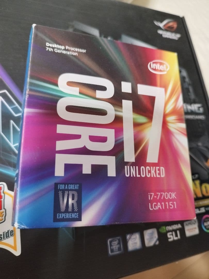 【動作品】ASUS Z270Gマザーボードintel core-i7 7700K