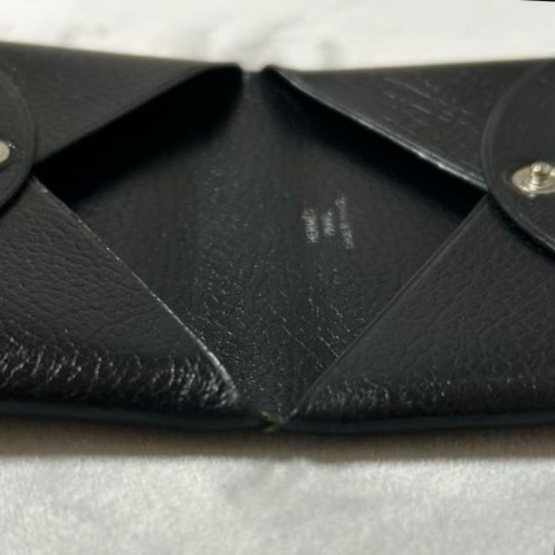 HERMES エルメス カルヴィ カードケース 名刺入れ ブラック 黒