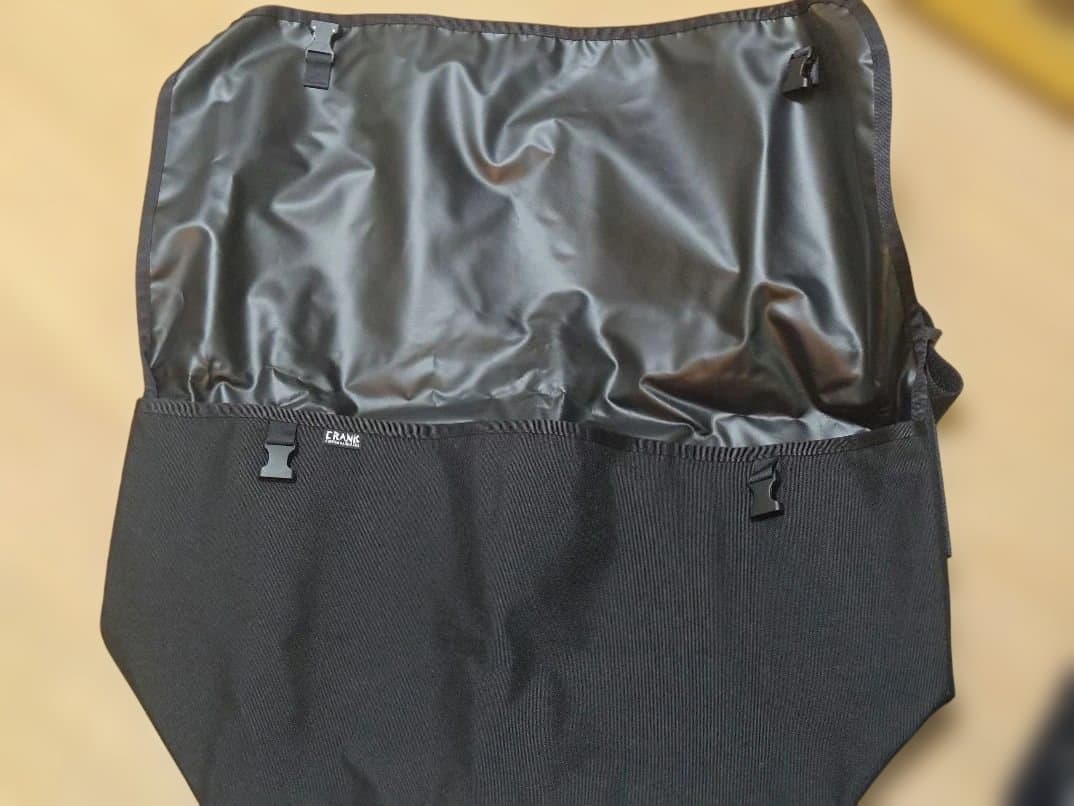 CRANK　メッセンジャーバッグ　Duff Lrage [Black]