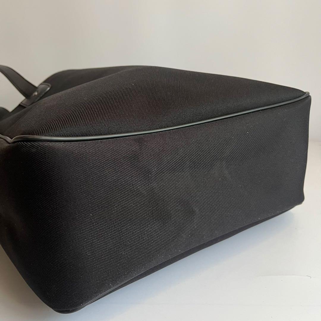 ✨未使用級✨　HUNTING WORLD 　トートバッグ　キャンバス　レザー　黒