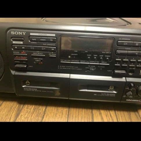 SONY CD・MD・カセットデッキ リモコン付